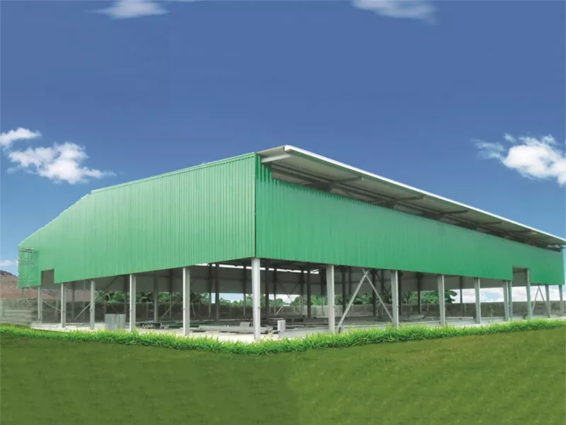 Eco-Friendly Prefab Metal CELLA aedificationem