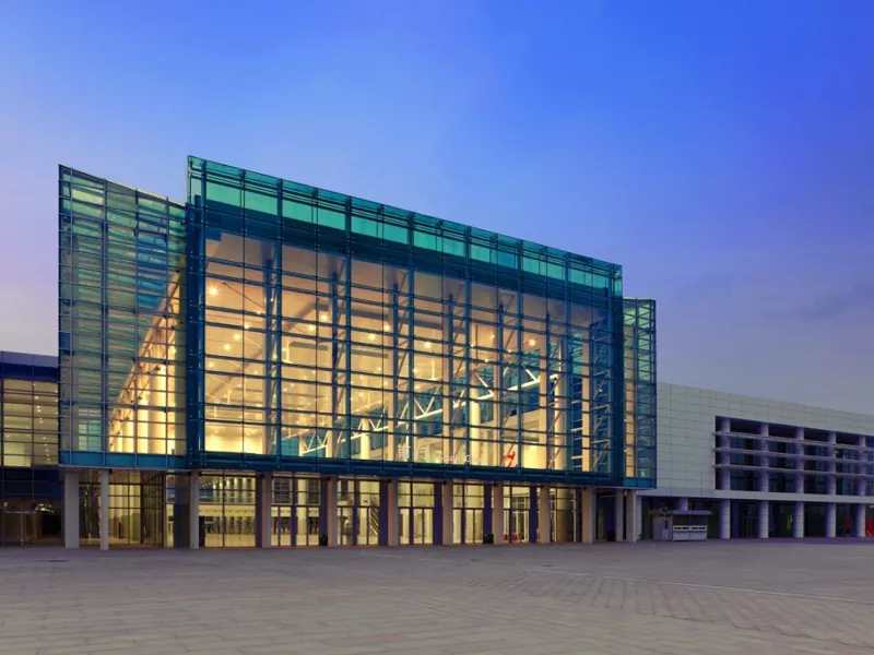Steel Frame Frame Prefab Metal Building ferro Steel Conference Hall