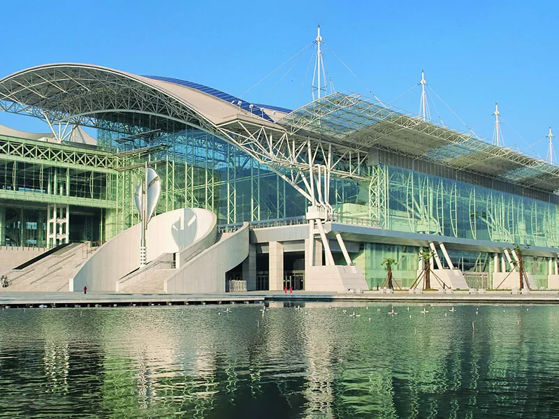 Long-span prefabricated ferro Exhibitionem Hall