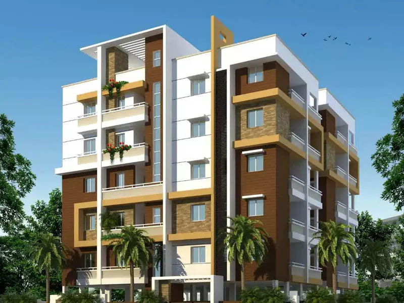 Prefabricated ferro structura apartment