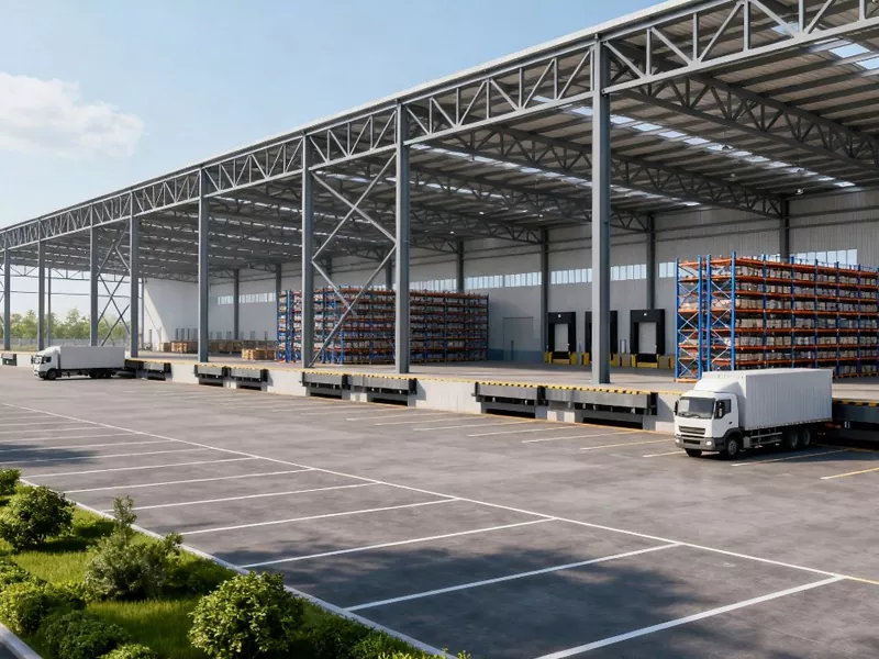 Steel Structure Distributio Centrum Aedificium