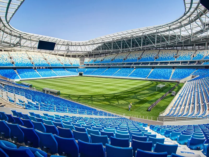 Quid munus non ferro ludere in aesthetic consilium stadiums?